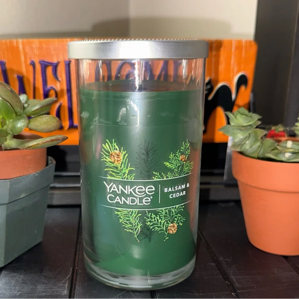 Yankee Candle Balsam & Cedar Jar Candle